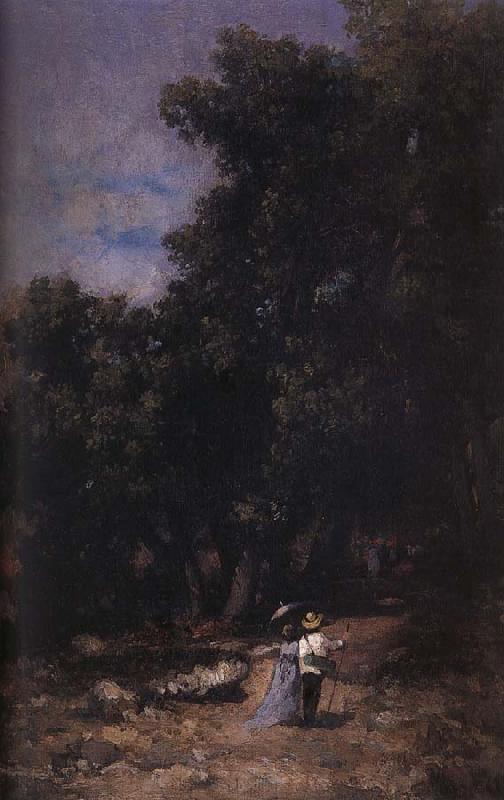 Nicolae Grigorescu In the Woods of  Fontainebleau China oil painting art